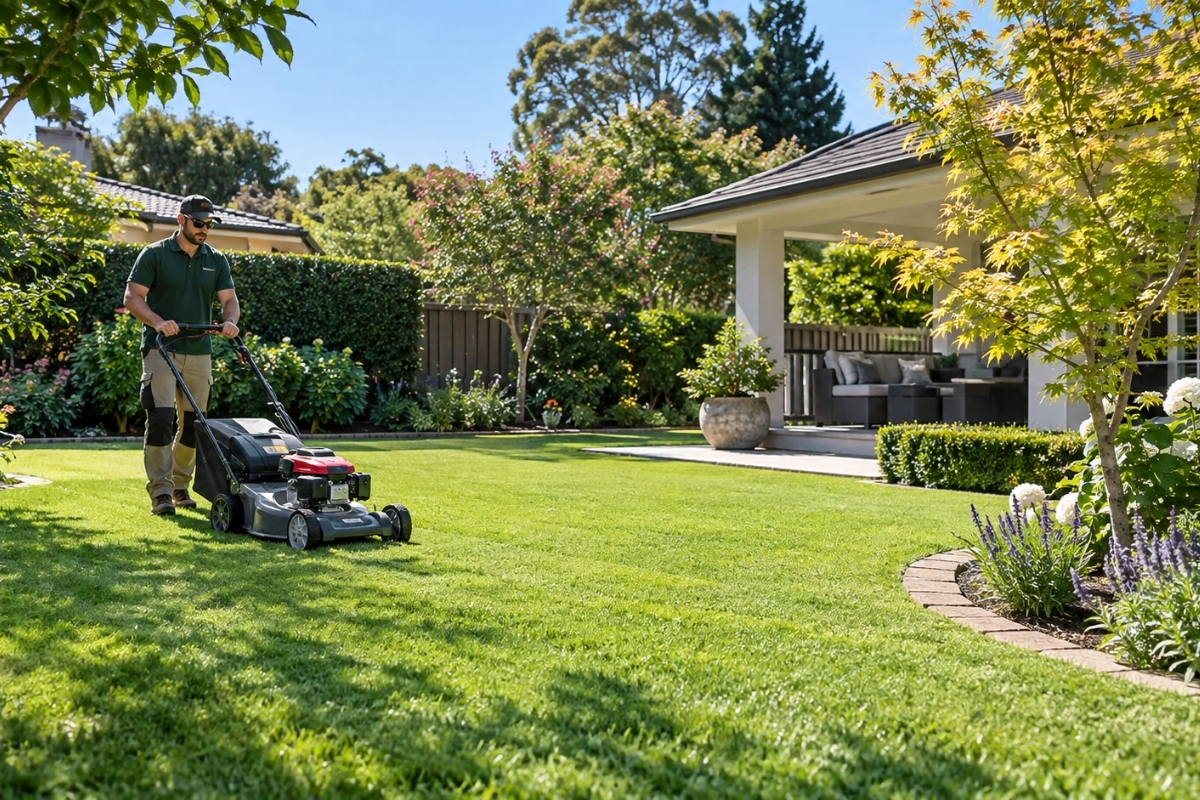 Lawn Mowing and Care in the Blue Mountains