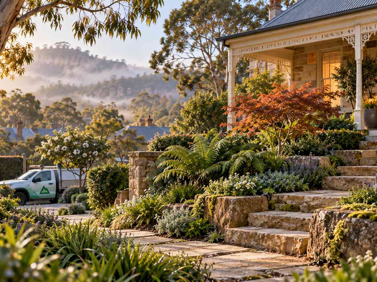 Soft Landscaping in the Blue Mountains
