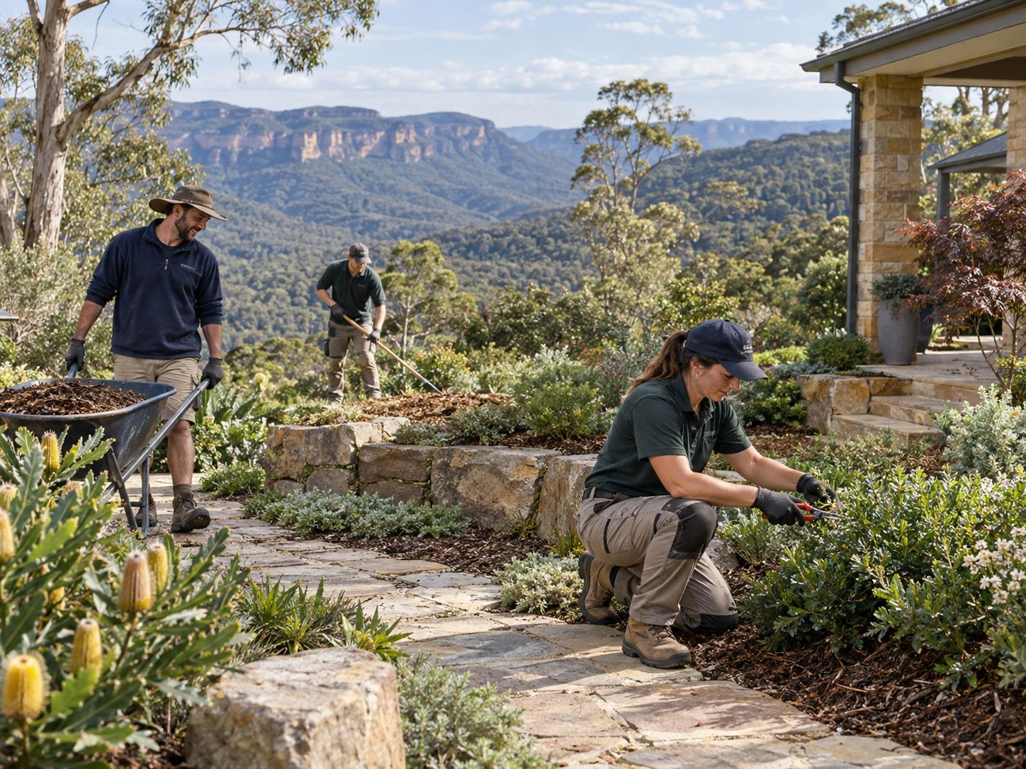 Soft Landscaping in Springwood